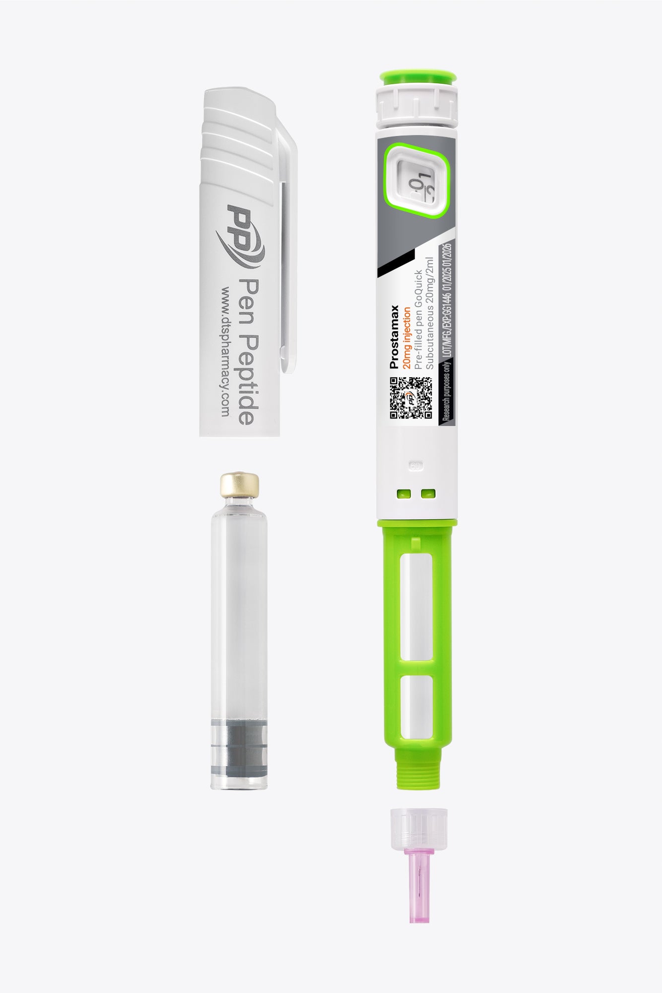 Prostamax v obliki injekcijskega peresa za subkutano uporabo