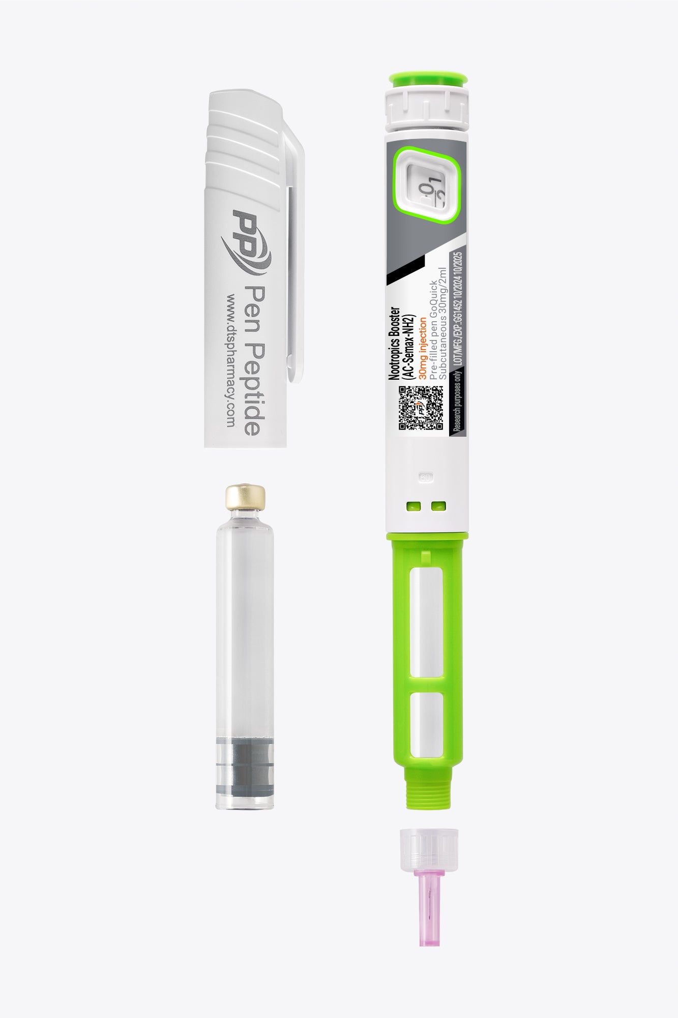 Semax (AC-Semax-NH2) v obliki injekcijskega peresa za subkutano uporabo