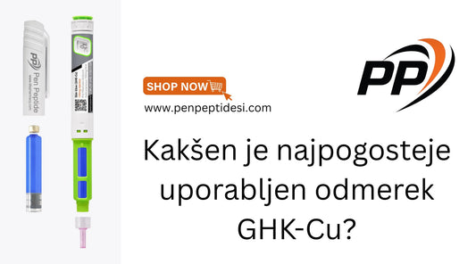 Odmerjanje GHK Cu 