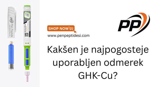 Odmerjanje GHK Cu 