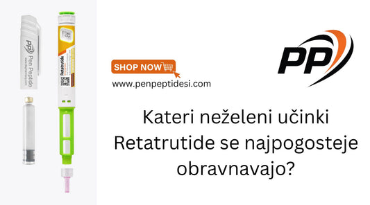 Kateri so najpogostejši neželeni učinki Retatrutide