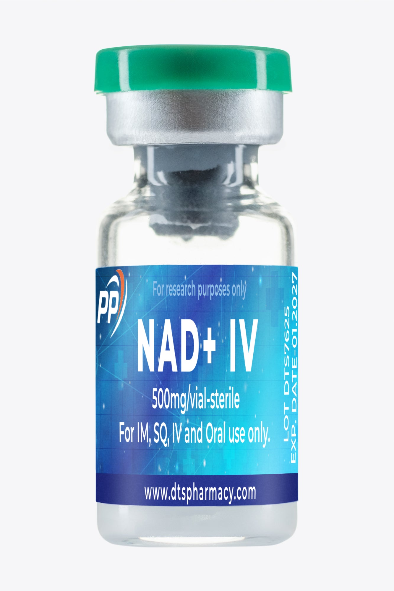 NAD+ IV 500mg viala za subkutano, intravensko in intramuskularno uporabo